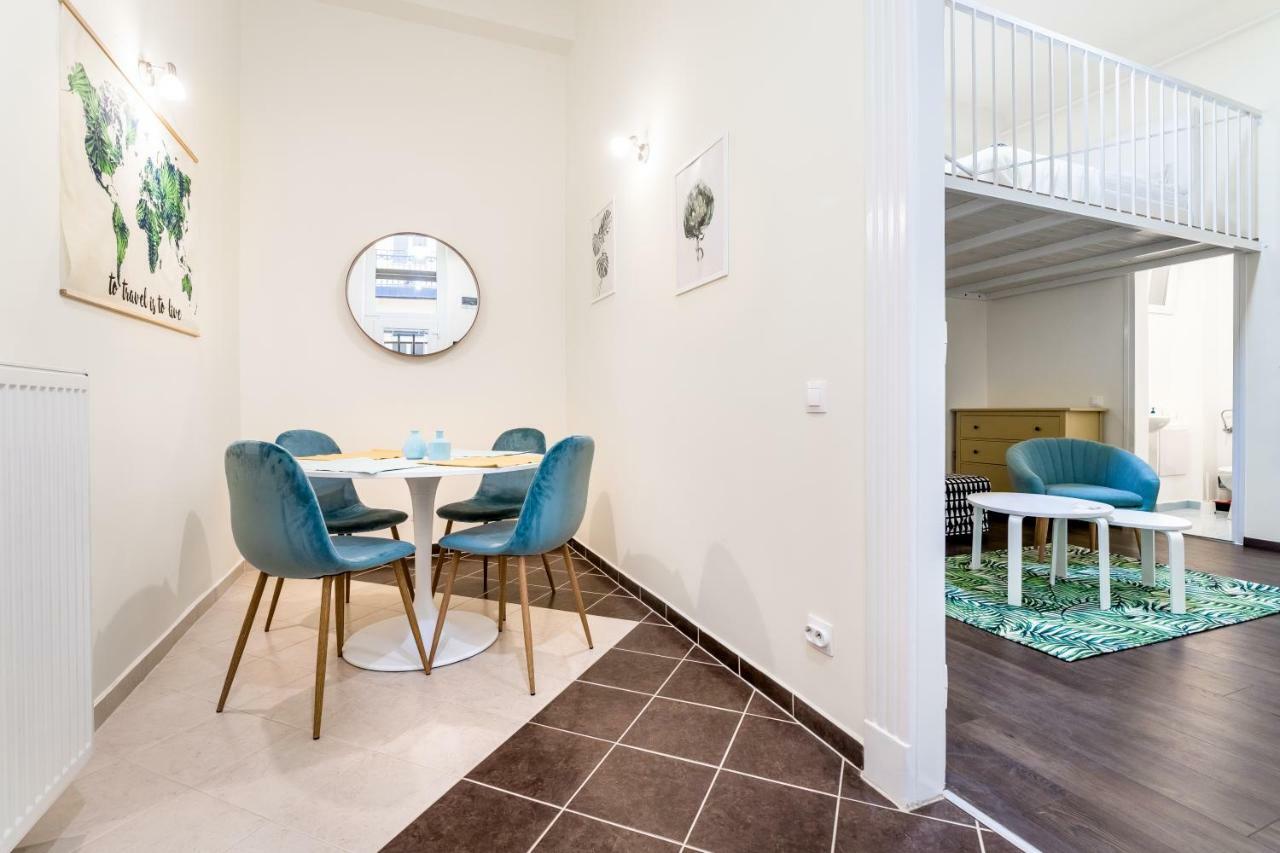 Bpr Turquoise Simplicity Apartment Boedapest Buitenkant foto